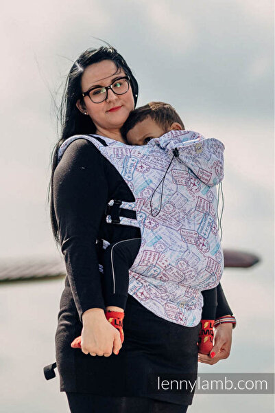 LennyLamb Sistem de purtare Toddler - Around the World - Marsupiu Second Gene...