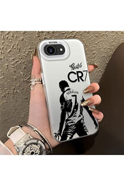 Hontinga iPhone 16E Compatible Star Football Player Patterned Silicone Edge H...