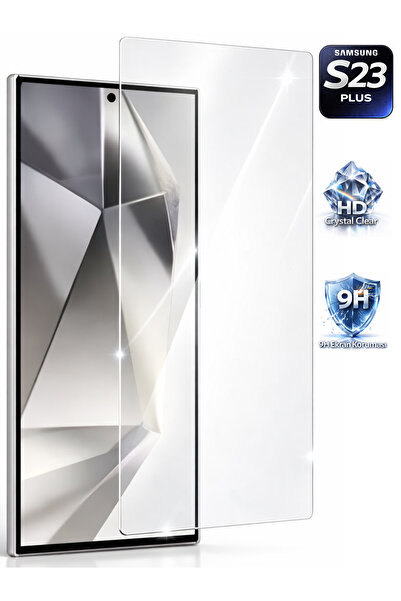 Tech&bello accessories واقي شاشة شفاف متوافق مع سامسونج S23 بلس، سمك 0.26 مم،...