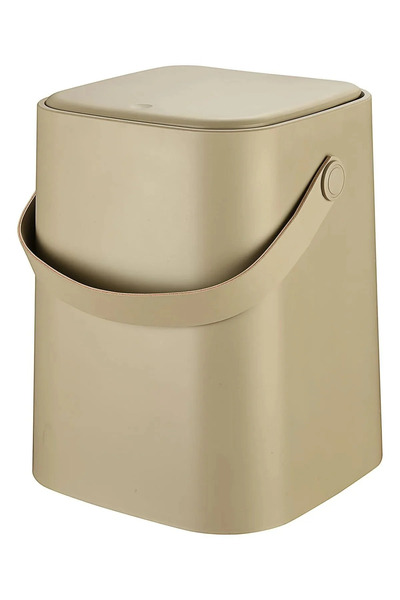 Tasarım Evi 8 Liter Click Lid Handle and Inner Bucket Countertop Kitchen Tras...