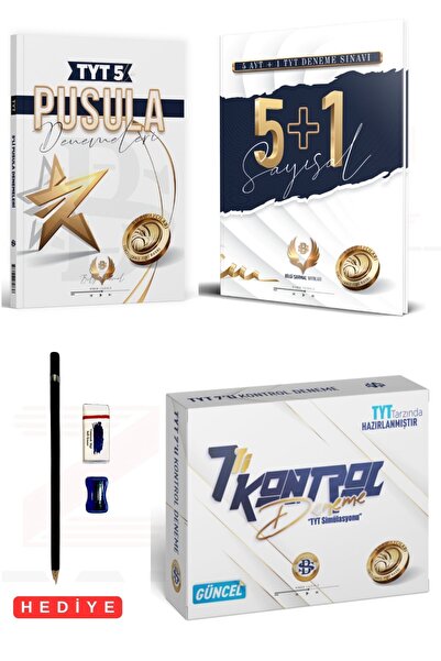 Bilgi Sarmal Yayınları Tyt Pusula 5'Li - 7'Li Kontrol- Sayısal 5 Ayt-1 Tyt De...