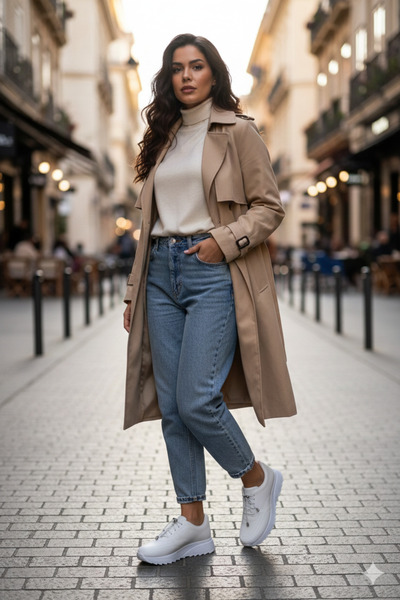 Deniz Terlik Women's Wedge Sole Non-Slip Orthopedic Casual Shoes