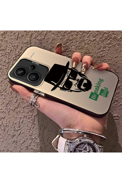 Hontinga Xiaomi Redmi Note 13 Pro Plus+ 5G Uyumlu Silikon Kenar Sert Arka Tel...