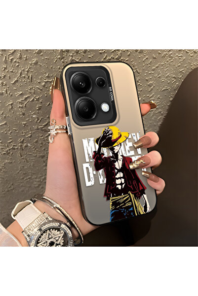 Hontinga Xiaomi Redmi Note 14S Compatible Trend Men's Patterned Silicone Edge...