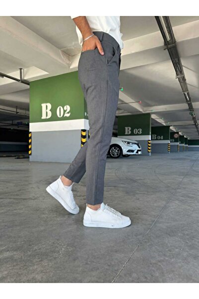 hello7 Men's Quality Black Flexible Lycra Italian Cut Suitable for Every Environment Stylish and Comfortable Flexible Fabric Trousers
