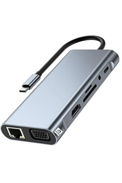 ATOM DEALS ® 11-in-1 Type-C Hub