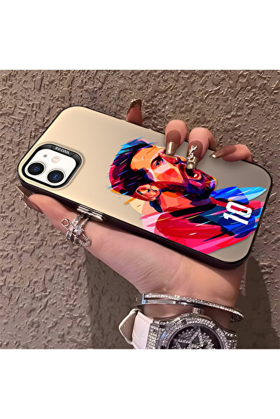 Hontinga iPhone 11 Compatible Silicone Edge Hard Back Phone Case Star Footbal...