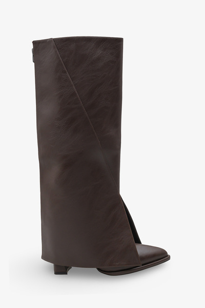 İNNABUTİKK Γυναικείες μπότες με τακούνι Soltra - Καφέ