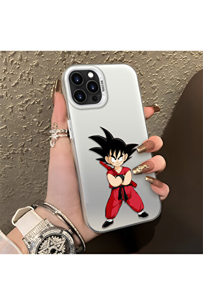 Hontinga iPhone 15 Pro Compatible Naruto Patterned Silicone Edge Hard Back Sh...