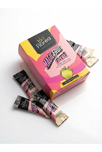 FLOREA Magic Fruit Çilek Aromalı Bitkisel Karışım – İştah Destekleyici & İştah Açıcı