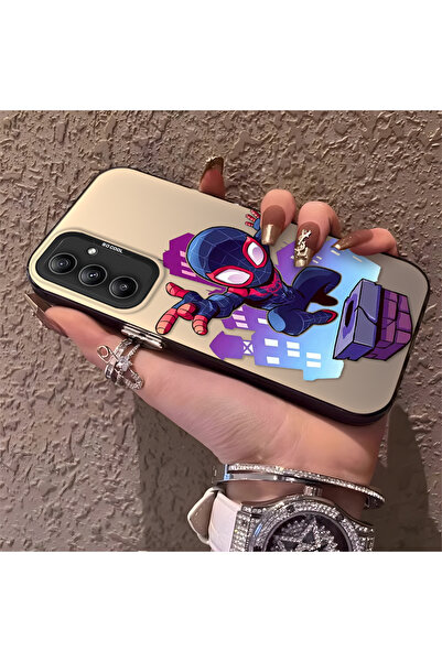 Hontinga حافظة هاتف سامسونج جالاكسي A34 متوافقة مع الحافة السيليكونية الصلبة ...