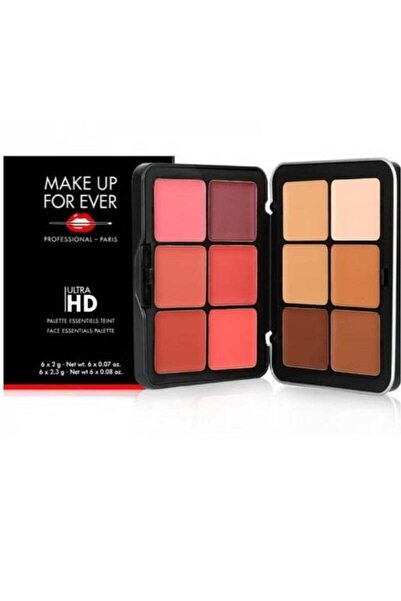 Make Up Worlds ميك أب فور إيفر ألترا إتش دي فيس إسينشال كريم الأساس وبلاشر باليت