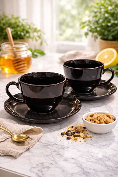 PORLINE LÜX 2'Lİ ÇAY FİNCANI TAKIMI