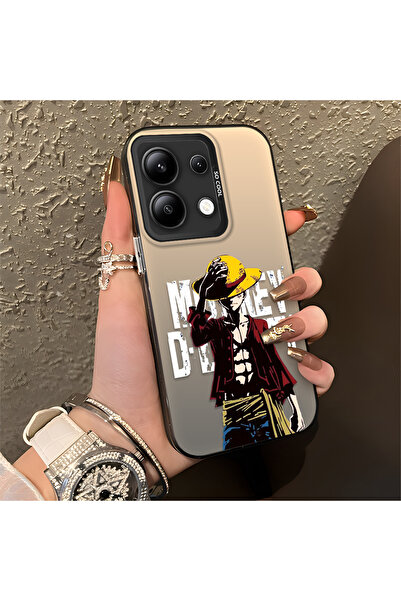 Hontinga Xiaomi Redmi Note 13 Compatible Trendy Men's Patterned Silicone Edge...