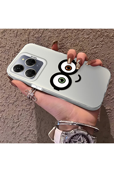 Hontinga Tecno Spark 20 Pro Compatible Silicone Edge Hard Back Phone Case Tre...