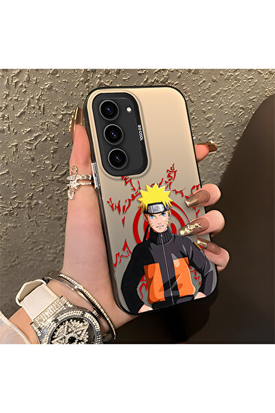 Hontinga حافظة سامسونج جالاكسي S23 المتوافقة مع نمط ناروتو من السيليكون ذات ا...