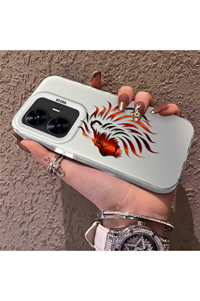 Hontinga حافظة هاتف من السيليكون الصلب متوافقة مع هاتف Realme C55 بتصميم العل...