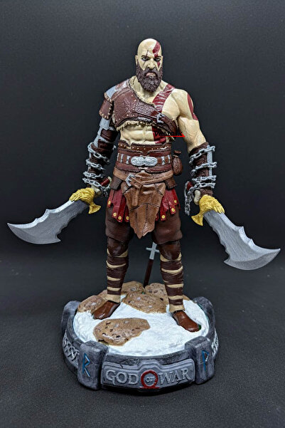 Vestark God Of War Kratos Ragnarök Kratos Figür El Boyama