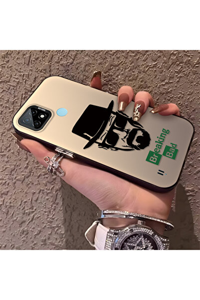 Hontinga حافظة هاتف من السيليكون الصلب متوافقة مع هاتف Realme C21، تصميم عصري...