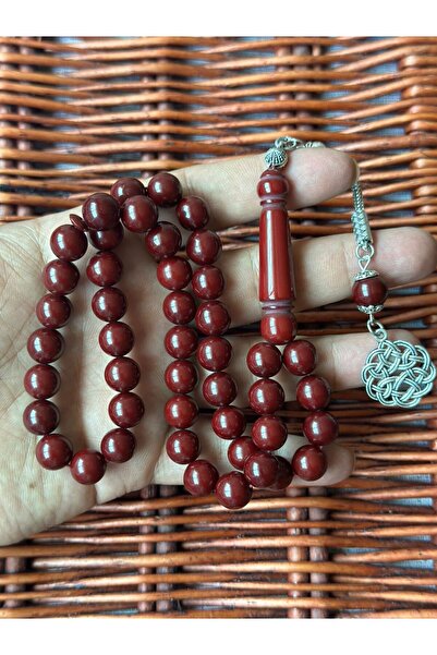 Gerenic Bakelite stone rosary, 10ml, 45 beads