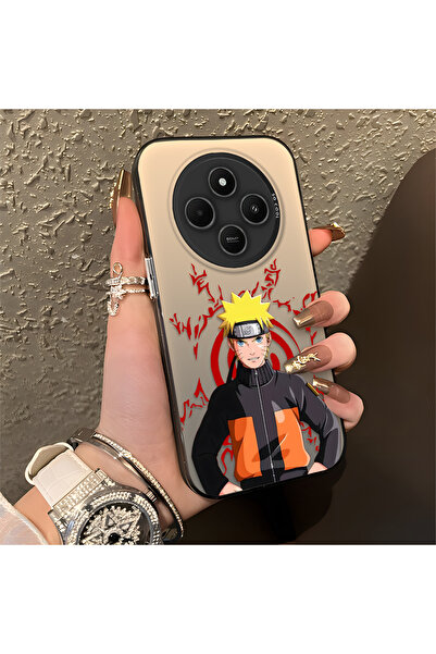 Hontinga جراب Xiaomi Redmi 14C 4G متوافق مع نمط ناروتو مصنوع من السيليكون ذو ...