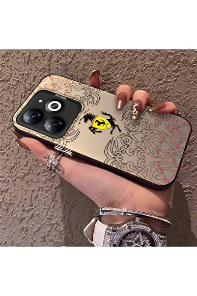 Hontinga حافظة هاتف Infinix Hot 40i متوافقة مع الحافة السيليكونية الصلبة ذات ...