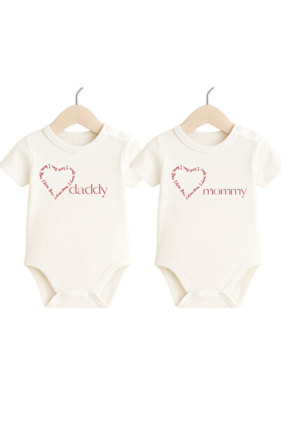 babytex 100% Cotton Baby Bodysuit & Jumpsuit 2-Piece Set Baby Bodysuit Jumpsuit