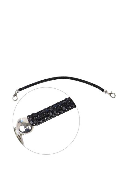 Ritzz Mâner pentru geantă din piatră fină 25 CM (buc) - Negru