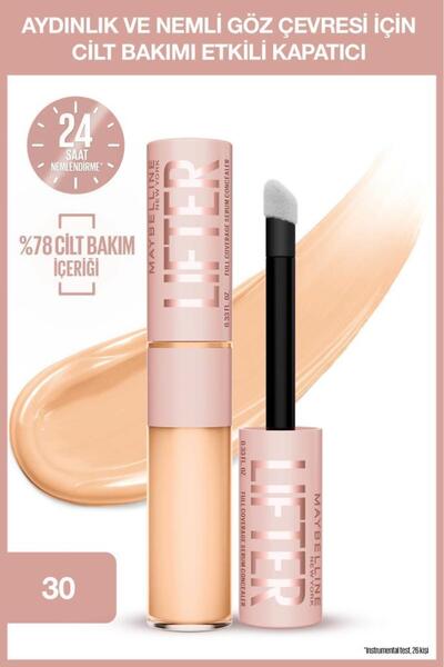 Maybelline New York Lifter Kafein ve Peptitler İçeren Nemlendiren ve Aydınlat...
