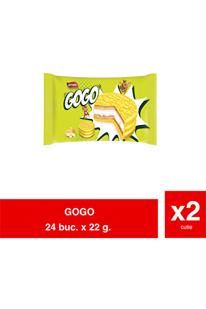 ŞİMŞEK Biscuiți GoGo cu banane 2 x 24 buc. x 22 g
