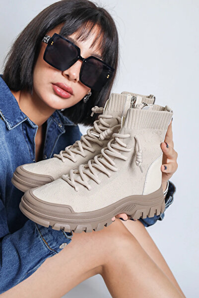 Guja Triko Yapıda Kauçuk Taban Konçlu Spor Bot