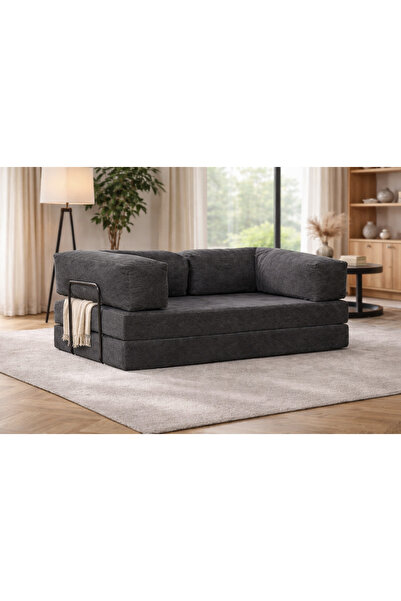 OEM Fitilli Kadife Yataklı Kanepe 100x200 | 50 DNS Rebonded | Silinebilir Yık...