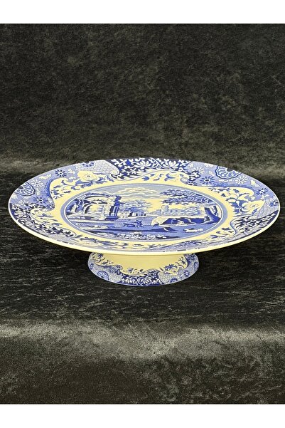 SPODE Blue Italian Kek Servis Tabağı