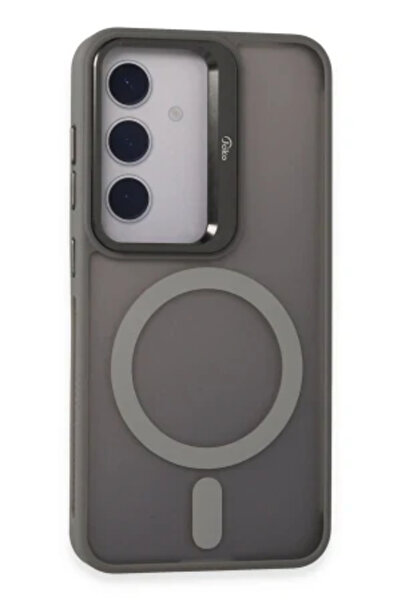 TechTrove حافظة TPU بتصميم شفاف مع حامل متوافق مع Magsafe لهاتف سامسونج جالاك...