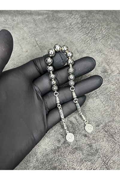 Mos Tespih Zaza Sallamalık Gümüş Benzetme Üst Düzey Tesbih