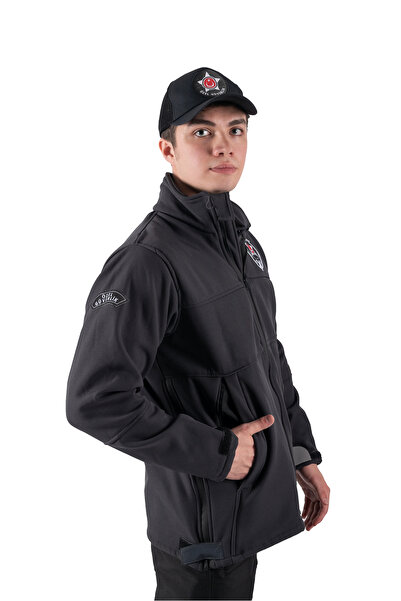 LITTE Softshell Özel Güvenlik Montu Armalı Kışlık Su Geçirmez