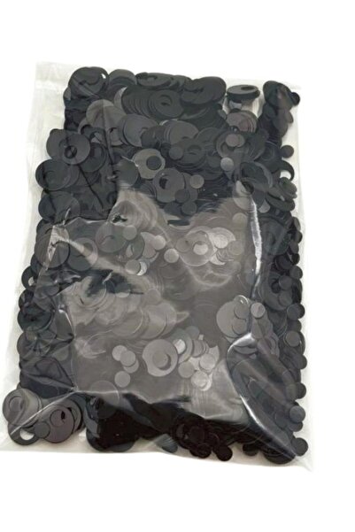 angel çanta aksesuar Black Color 1 cm Flakes 40 Gr