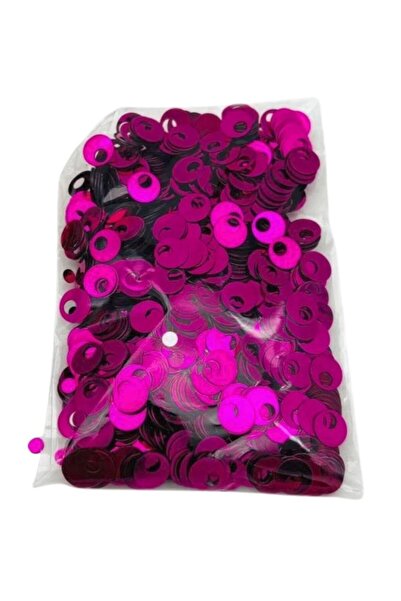 angel çanta aksesuar Fuchsia Color 1 cm Sequins 40 Gr