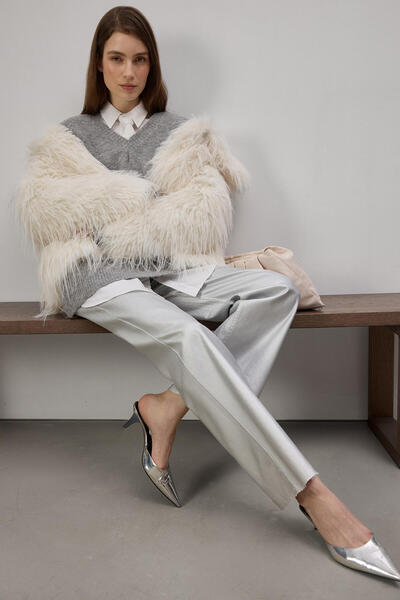 Touché Privé High Waist Metallic Pants