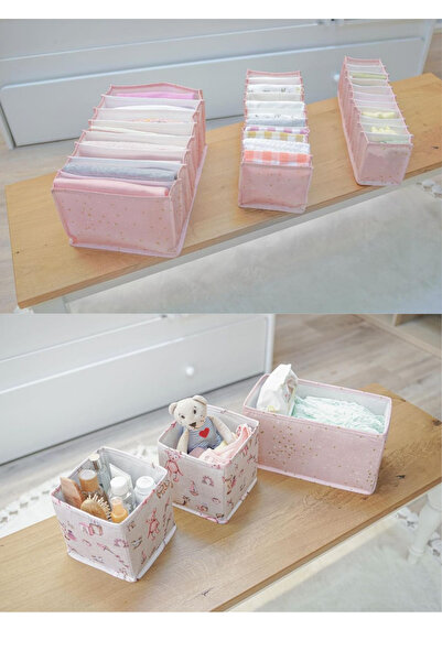 FORSACE Οργανωτής συρταριών 3 τεμαχίων για μωρά και σετ ακορντεόν 3 τεμαχίων ...