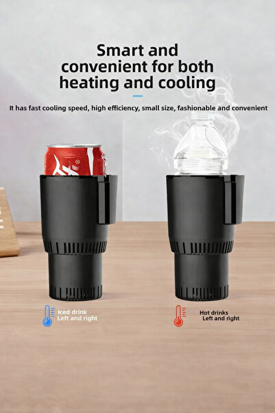 Generic Car Cooling and Heating Cup 12V Auto Temperature Control for Beverage...