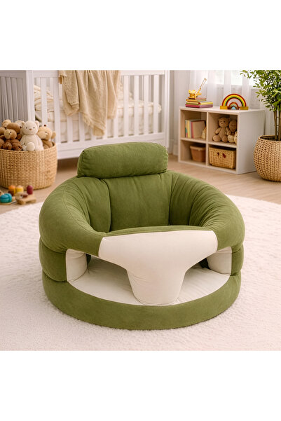 Cady One مقعد دائري للأطفال مزود بحشوة إسفنجية ناعمة وآمنة ودعم جانبي كامل لل...