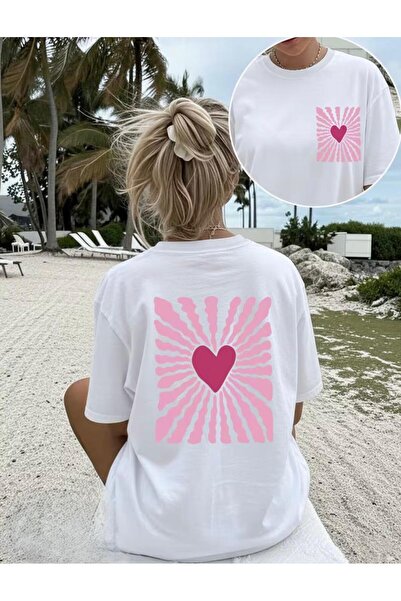 Oceanwear Γυναικείο μπλουζάκι με στάμπα στην πλάτη και στο μπροστινό μέρος τη...