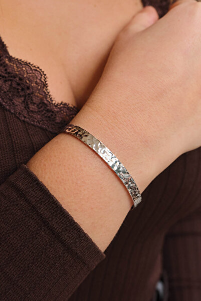 ByFlorya Jewelry Vip Ezme Plaka Bileklik Dövme Free Size Ayarlanabilir Ölçü