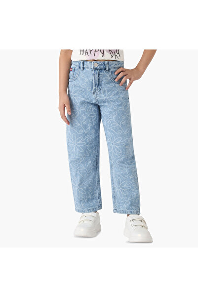 Lee Cooper Jeans with Pockets, Buttoned Waist