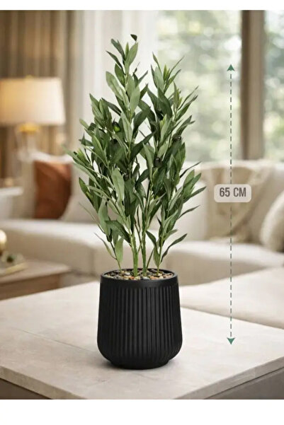 co arma Artificial olive tree mimicking a natural olive tree, with a pot and ...