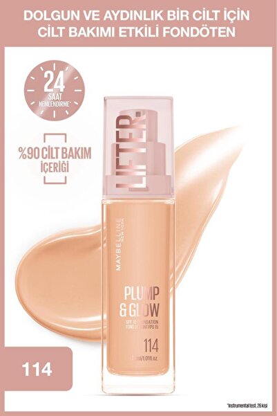 Maybelline New York Lifter Niasinamid ve Hyalüronik Asit İçeren Aydınlatan Fo...