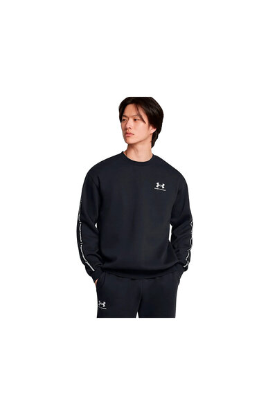 Under Armour Ua Icon Fleece Crew Taping pentru bărbați Casual Swea tricou s 1...