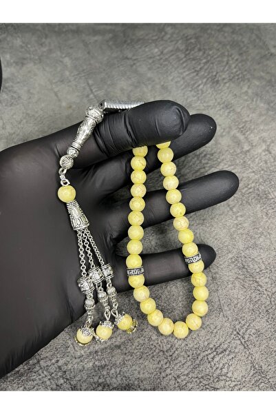 Mos Tespih Piatră de Peridot de înaltă calitate, piatră naturală, mărgele de ...