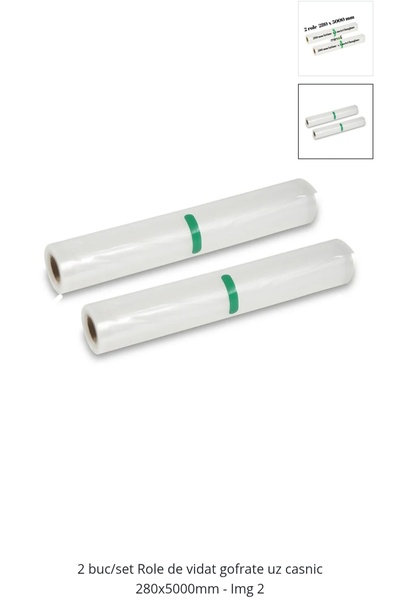 ROLE 2-piece/set of household embossing vacuums 280x5000mm